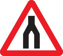 Dual carriageway ends