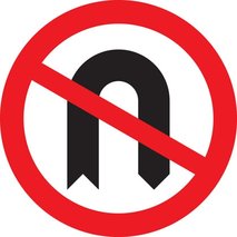 No U-turns